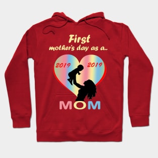 Mummy's first mother's day t-shirt Hoodie